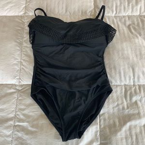 Black One Piece Swimsuit